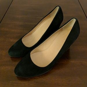 J. Crew Martina Suede Wedges